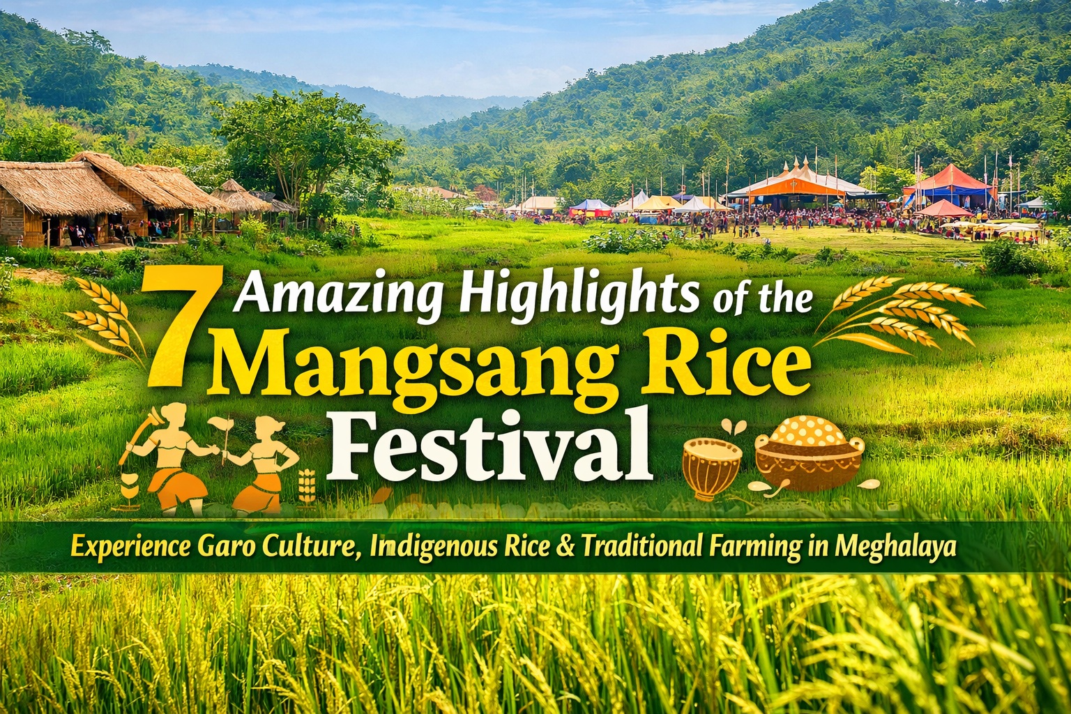 Mangsang Rice Festival: Tradition, Culture, and Indigenous Rice of East Garo Hills