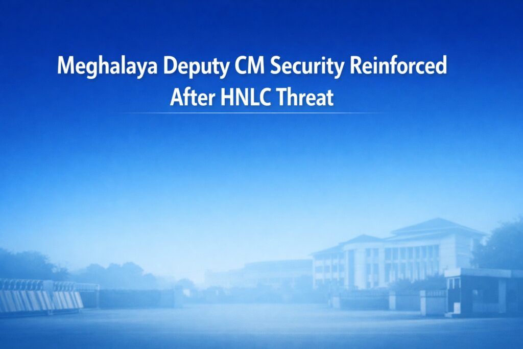 Meghalaya Deputy CM Security
