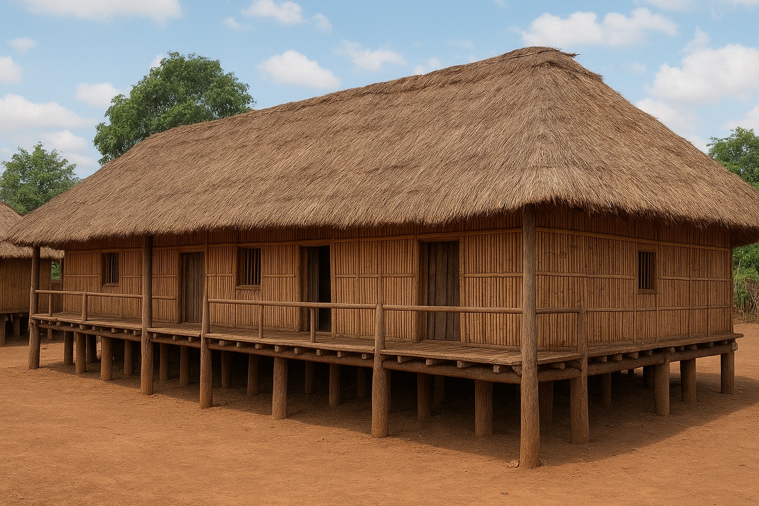 Nokpante: The Traditional Garo Bachelor Dormitory