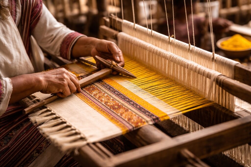 Meghalaya Ryndia textile