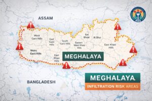 Infiltration Risk in Meghalaya