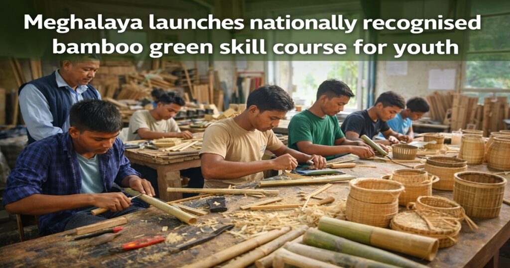 MEGHALAYA BAMBOO GREEN SKILL COURSE