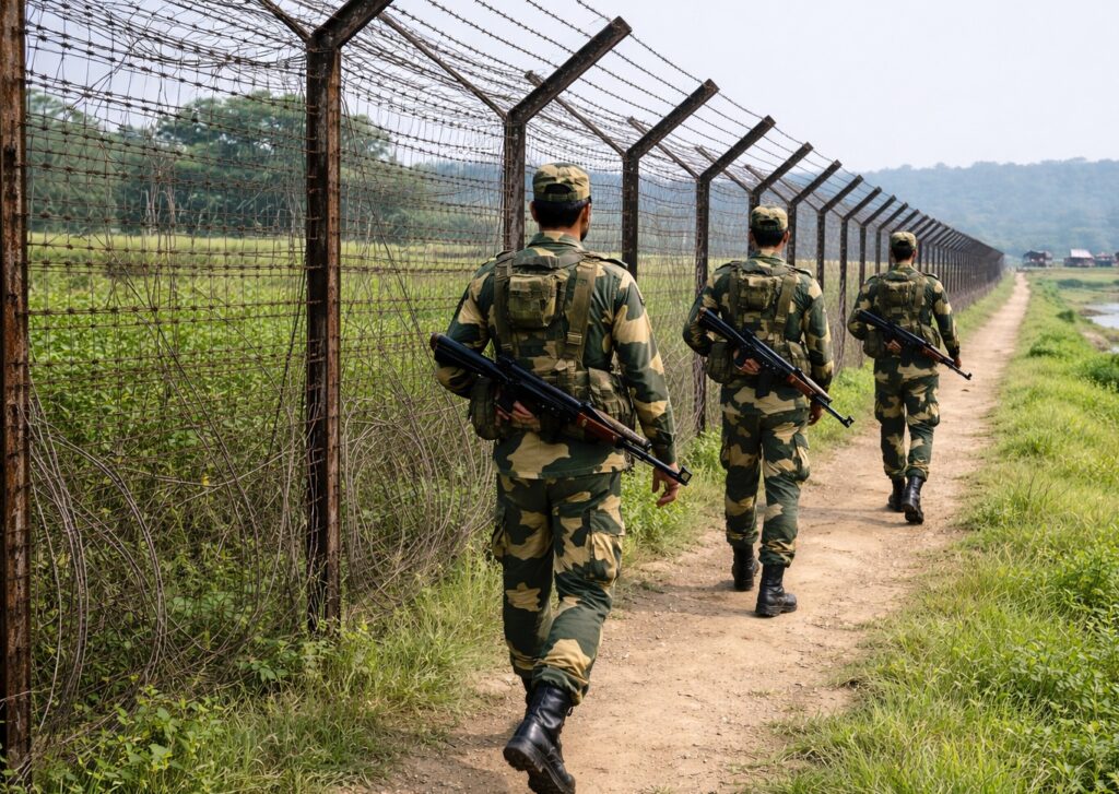 Meghalaya border vigilance