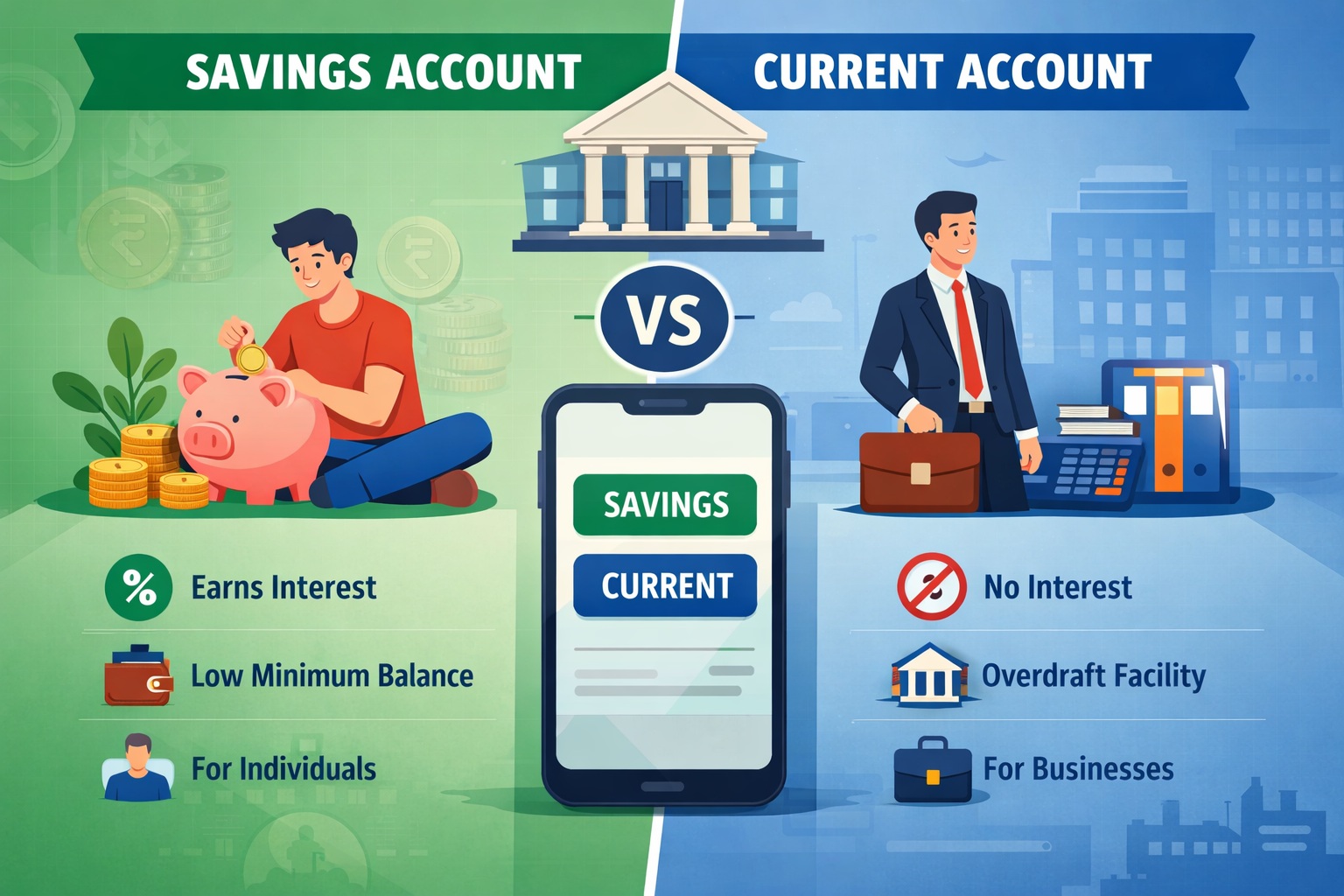 Savings Account and Current Account