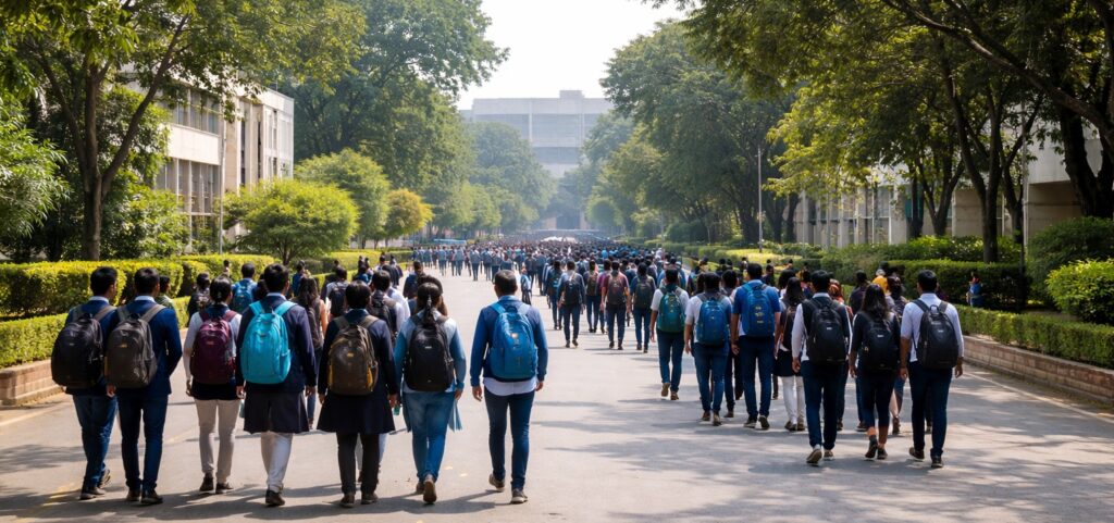 Northeast students visit ISRO