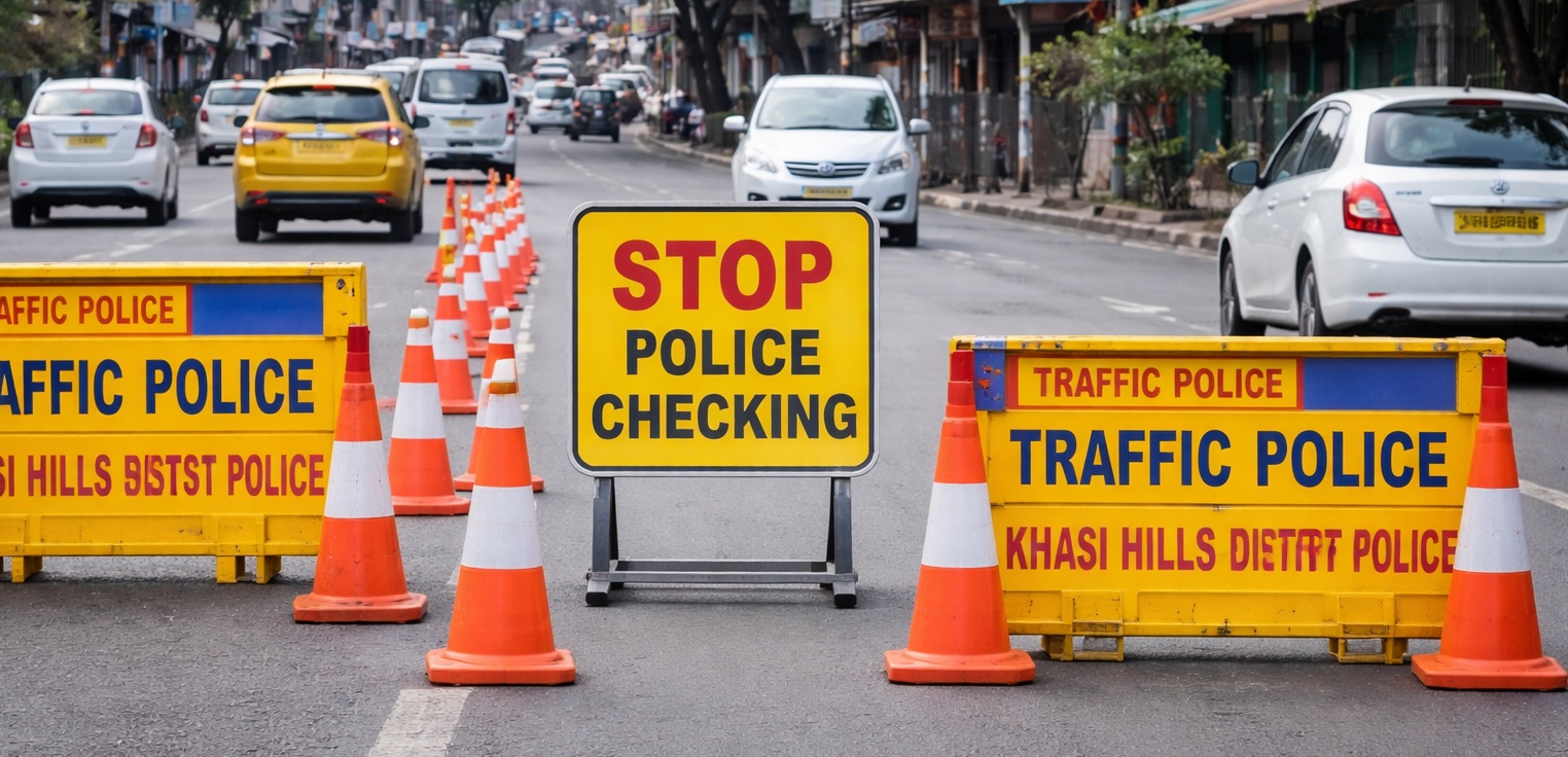 East Khasi Hills traffic crackdown