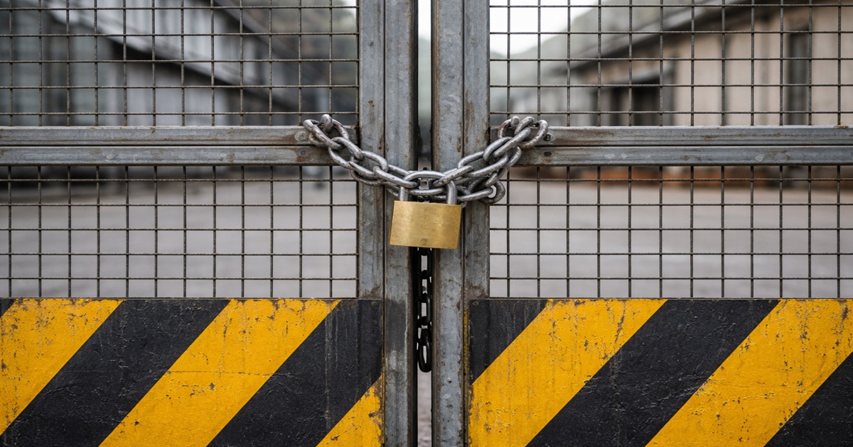 Lower Balian Industrial Unit Shutdown