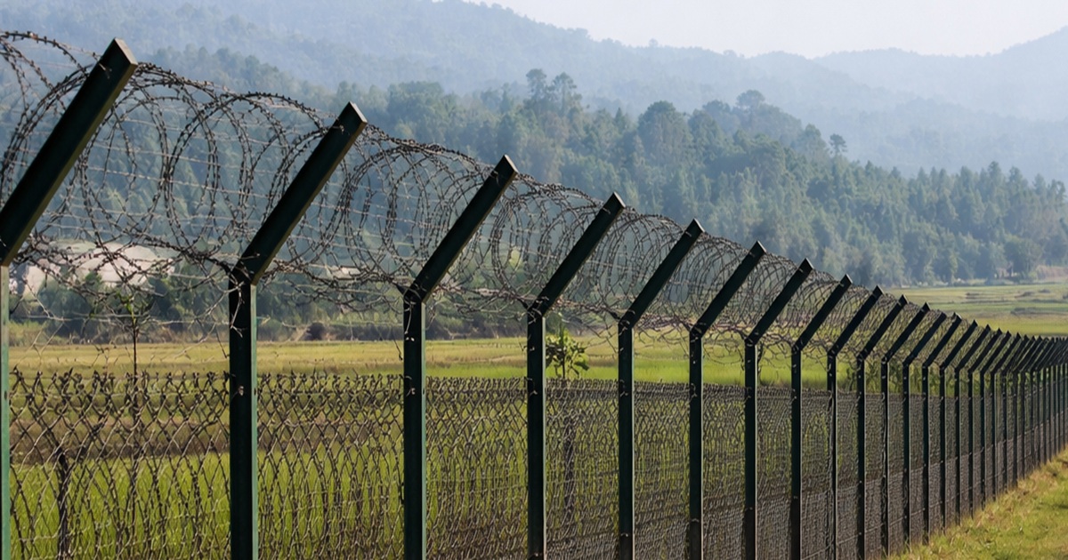 Indo‑Bangladesh border fencing
