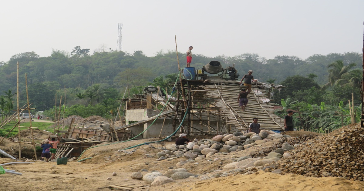 Pyndenborsora Local Bridge Construction